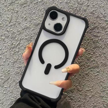 Semi-transparent Skin Feel Frosted MagSafe Phone Case