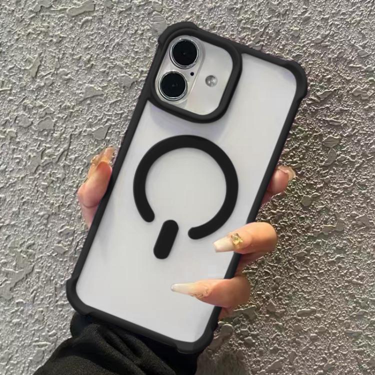 Semi-transparent Skin Feel Frosted MagSafe Phone Case, For iPhone 16 Plus, For iPhone 16, For iPhone 15 Pro Max