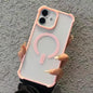 Semi-transparent Skin Feel Frosted MagSafe Phone Case, For iPhone 16 Plus, For iPhone 16, For iPhone 15 Pro Max