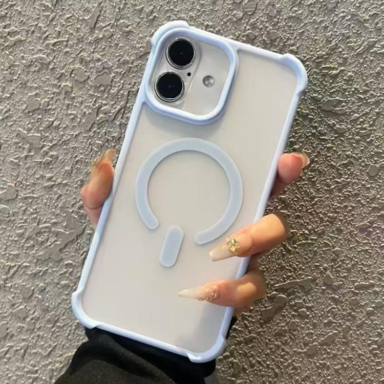 Semi-transparent Skin Feel Frosted MagSafe Phone Case, For iPhone 16 Plus, For iPhone 16, For iPhone 15 Pro Max