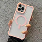 Semi-transparent Skin Feel Frosted MagSafe Phone Case, For iPhone 17e / 16e, For iPhone 16 Pro Max, For iPhone 16 Pro