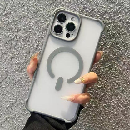 Semi-transparent Skin Feel Frosted MagSafe Phone Case, For iPhone 17e / 16e, For iPhone 16 Pro Max, For iPhone 16 Pro