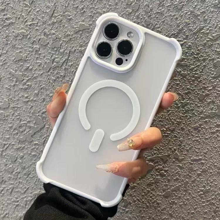 Semi-transparent Skin Feel Frosted MagSafe Phone Case, For iPhone 17e / 16e, For iPhone 16 Pro Max, For iPhone 16 Pro