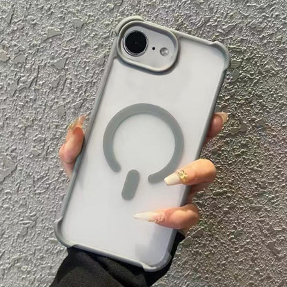 Semi-transparent Skin Feel Frosted MagSafe Phone Case, For iPhone 17e / 16e, For iPhone 16 Pro Max, For iPhone 16 Pro