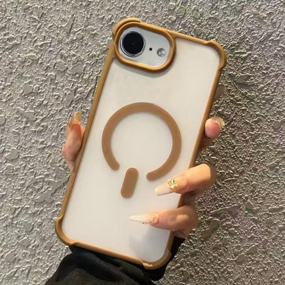 Semi-transparent Skin Feel Frosted MagSafe Phone Case, For iPhone 17e / 16e, For iPhone 16 Pro Max, For iPhone 16 Pro