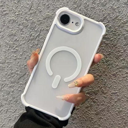 Semi-transparent Skin Feel Frosted MagSafe Phone Case