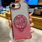 Gradient Glitter Spinning Top Holder Phone Case, For iPhone 17e / 16e, For iPhone 16 Pro Max, For iPhone 16 Pro, For iPhone 16 Plus