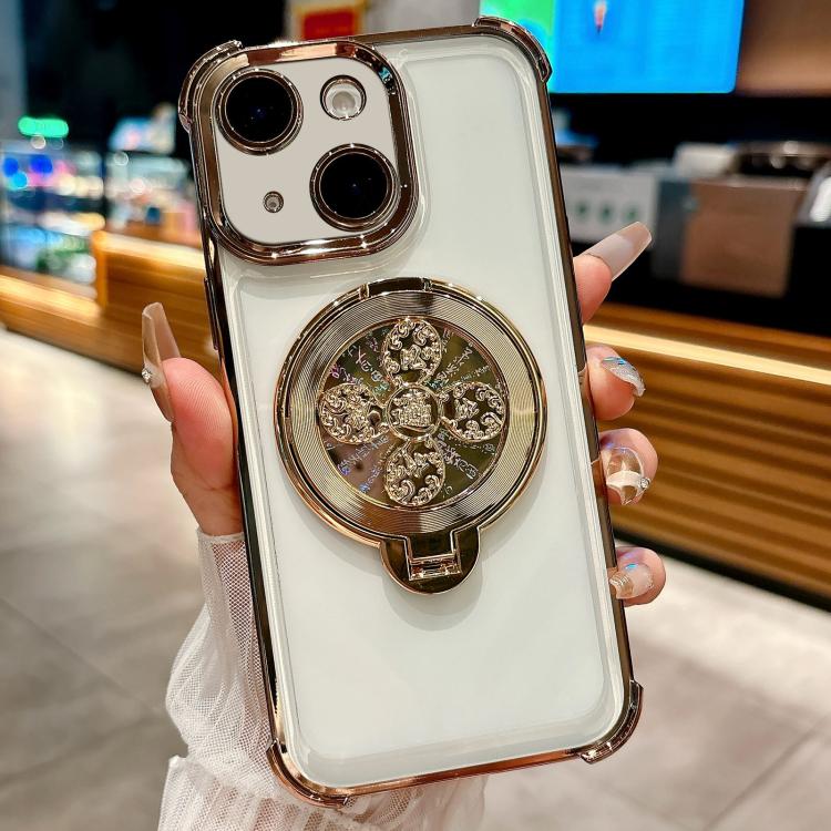 Spinning Top Holder Phone Case, For iPhone 15, For iPhone 14 Plus, For iPhone 14, For iPhone 14 Pro