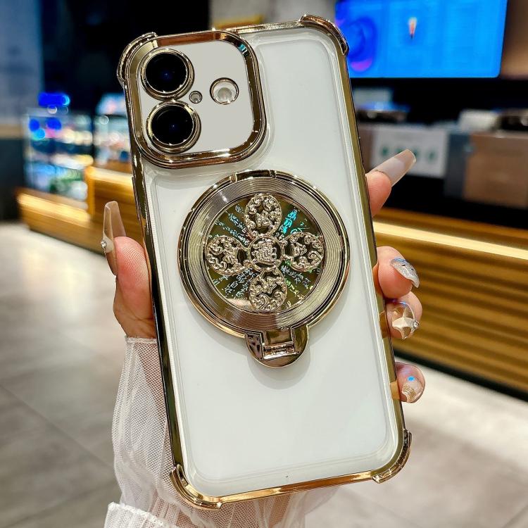 Spinning Top Holder Phone Case, For iPhone 16e, For iPhone 16 Pro Max, For iPhone 16 Pro, For iPhone 16 Plus