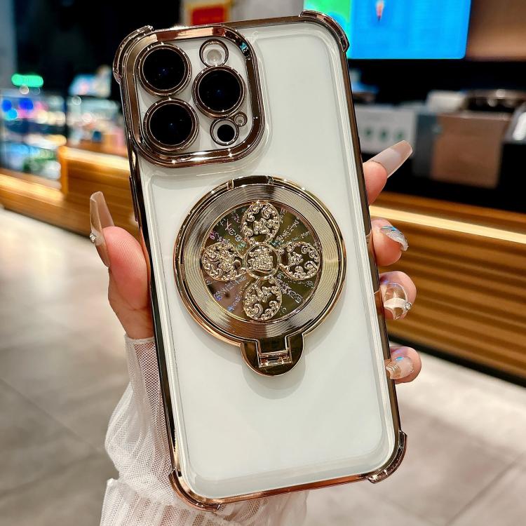 Spinning Top Holder Phone Case, For iPhone 17e / 16e, For iPhone 16 Pro Max, For iPhone 16 Pro, For iPhone 16 Plus