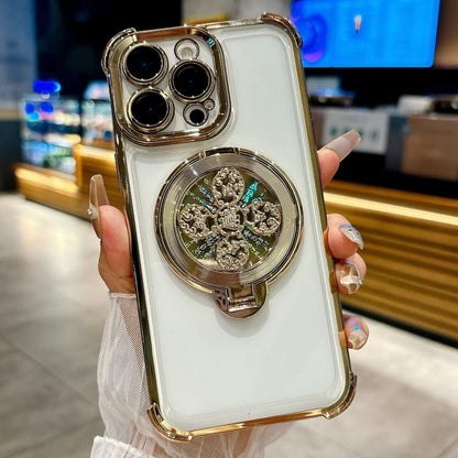 Spinning Top Holder Phone Case, For iPhone 16e, For iPhone 16 Pro Max, For iPhone 16 Pro, For iPhone 16 Plus