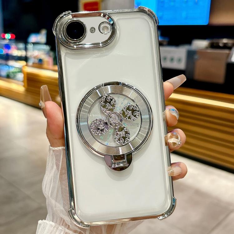 Spinning Top Holder Phone Case, For iPhone 16e, For iPhone 16 Pro Max, For iPhone 16 Pro, For iPhone 16 Plus