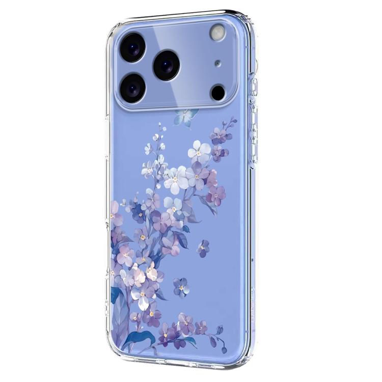 Flower Pattern Painted TPU Phone Case