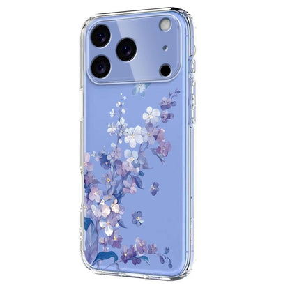 Flower Pattern Painted TPU Phone Case