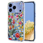 Flower Pattern Painted TPU Phone Case, For iPhone 17e / 16e, For iPhone 17 Pro Max, For iPhone 17 Pro, For iPhone 17