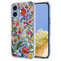 Flower Pattern Painted TPU Phone Case, For iPhone 17e / 16e, For iPhone 17 Pro Max, For iPhone 17 Pro, For iPhone 17
