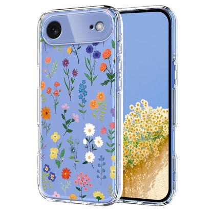 Flower Pattern Painted TPU Phone Case