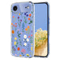 Flower Pattern Painted TPU Phone Case