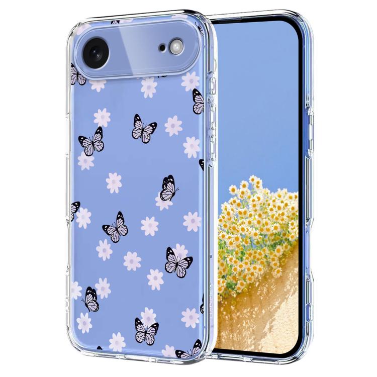 Flower Pattern Painted TPU Phone Case