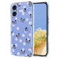 Flower Pattern Painted TPU Phone Case