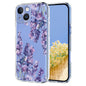 Flower Pattern Painted TPU Phone Case