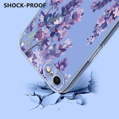 Flower Pattern Painted TPU Phone Case, For iPhone SE 2022 / 2020 / 8 / 7, For iPhone 13 Pro Max, For iPhone 13 Pro, For iPhone 13 mini
