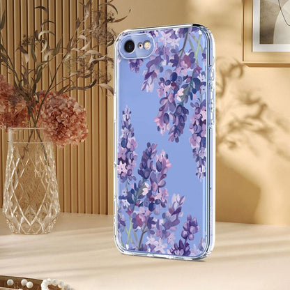 Flower Pattern Painted TPU Phone Case, For iPhone SE 2022 / 2020 / 8 / 7, For iPhone 13 Pro Max, For iPhone 13 Pro, For iPhone 13 mini