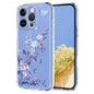 Flower Pattern Painted TPU Phone Case