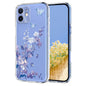 Flower Pattern Painted TPU Phone Case, For iPhone 12 Pro / 12, For iPhone 12 Pro Max, For iPhone 12 mini, For iPhone 11 Pro Max