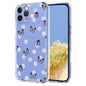 Flower Pattern Painted TPU Phone Case