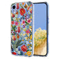 Flower Pattern Painted TPU Phone Case