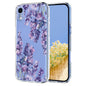 Flower Pattern Painted TPU Phone Case