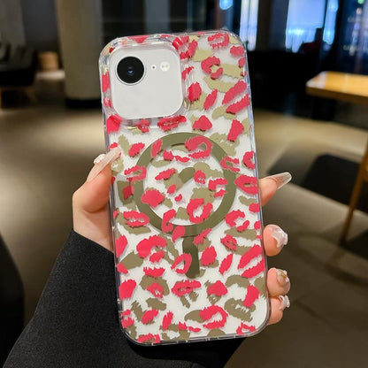 Leopard MagSafe Dual-side Laminating IMD Phone Case, For iPhone 18 Pro / 17 Pro, For iPhone 18 Pro Max / 17 Pro Max, For iPhone 17e / 16e, For iPhone 17, For iPhone 16 Pro Max, For iPhone 16 Pro