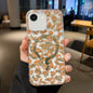 Leopard MagSafe Dual-side Laminating IMD Phone Case, For iPhone 18 Pro / 17 Pro, For iPhone 18 Pro Max / 17 Pro Max, For iPhone 17e / 16e, For iPhone 17, For iPhone 16 Pro Max, For iPhone 16 Pro