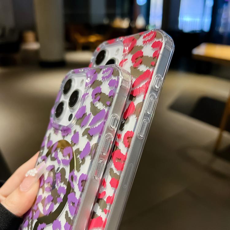Leopard MagSafe Dual-side Laminating IMD Phone Case, For iPhone 18 Pro / 17 Pro, For iPhone 18 Pro Max / 17 Pro Max, For iPhone 17e / 16e, For iPhone 17, For iPhone 16 Pro Max, For iPhone 16 Pro
