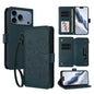Butterfly Love Flower Multi-card Zipper Wallet Leather Phone Case, For iPhone 18 Pro / 17 Pro, For iPhone 18 Pro Max / 17 Pro Max, For iPhone 17e / 16e