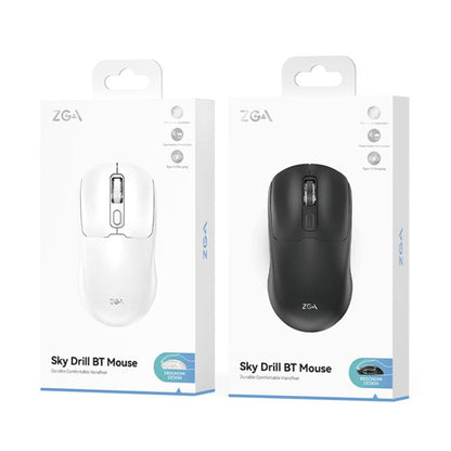 ZGA Sky Drill Dual Modes 2.4G BT5.0 Wireless Mouse