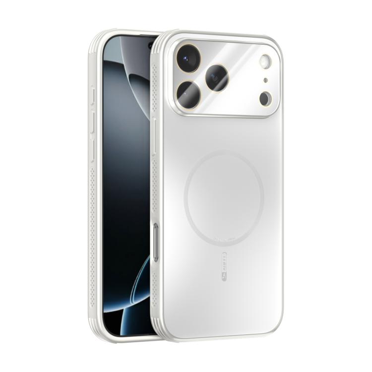ABEEL Heat Dissipation Frosted MagSafe Phone Case with Lens Film, For iPhone 17e / 16e, For iPhone 17 Pro Max, For iPhone 17 Pro, For iPhone 17