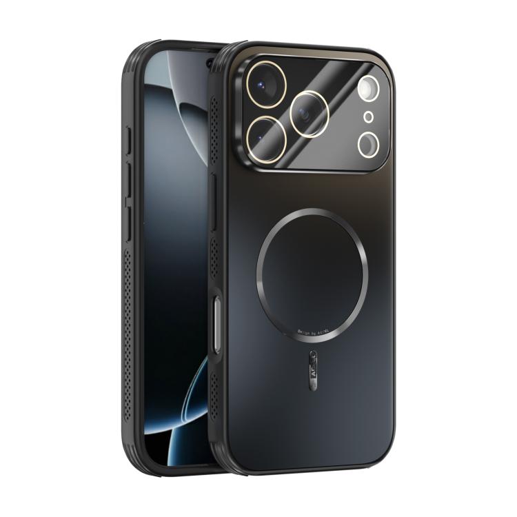 ABEEL Heat Dissipation Frosted MagSafe Phone Case with Lens Film, For iPhone 17e / 16e, For iPhone 17 Pro Max, For iPhone 17 Pro, For iPhone 17