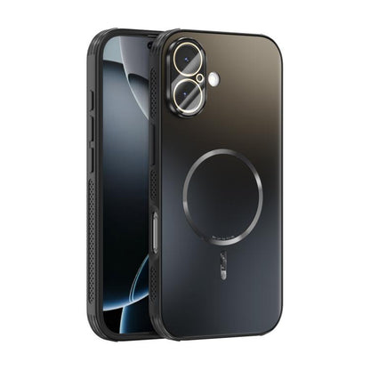 ABEEL Heat Dissipation Frosted MagSafe Phone Case with Lens Film, For iPhone 17e / 16e, For iPhone 17 Pro Max, For iPhone 17 Pro, For iPhone 17