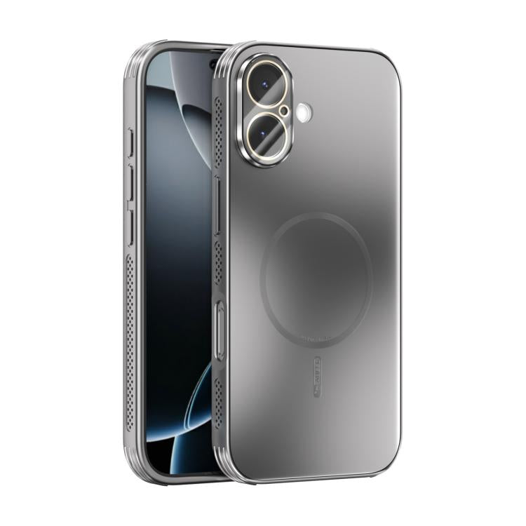 ABEEL Heat Dissipation Frosted MagSafe Phone Case with Lens Film, For iPhone 17e / 16e, For iPhone 17 Pro Max, For iPhone 17 Pro, For iPhone 17