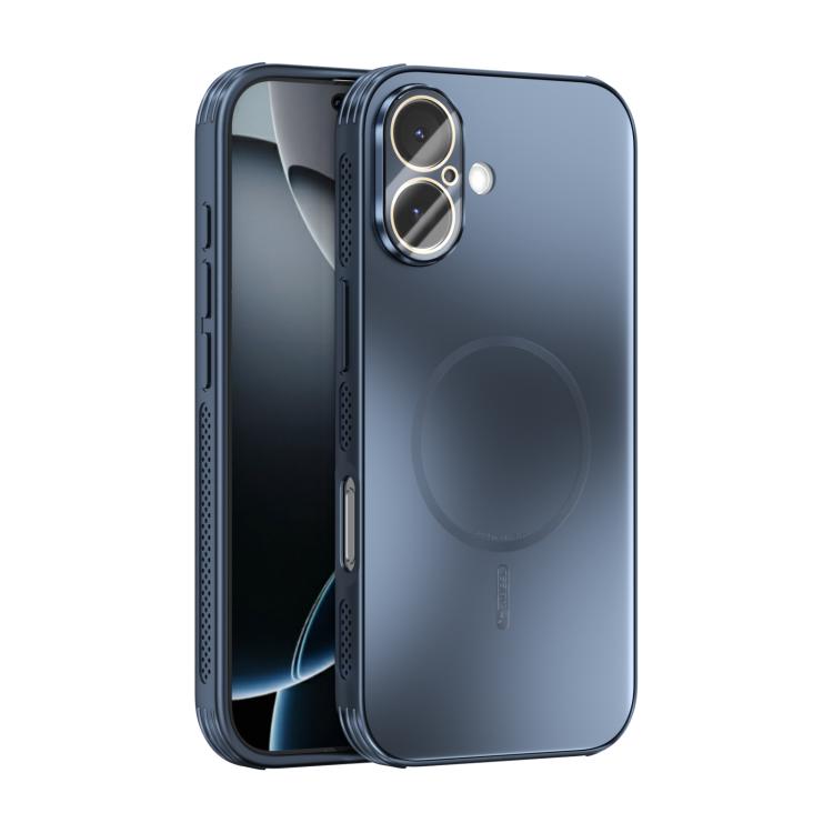 ABEEL Heat Dissipation Frosted MagSafe Phone Case with Lens Film, For iPhone 17e / 16e, For iPhone 17 Pro Max, For iPhone 17 Pro, For iPhone 17