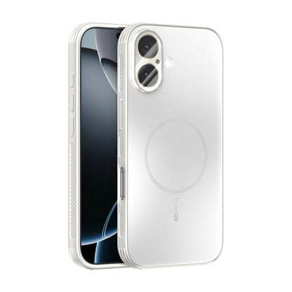 ABEEL Heat Dissipation Frosted MagSafe Phone Case with Lens Film, For iPhone 17e / 16e, For iPhone 17 Pro Max, For iPhone 17 Pro, For iPhone 17