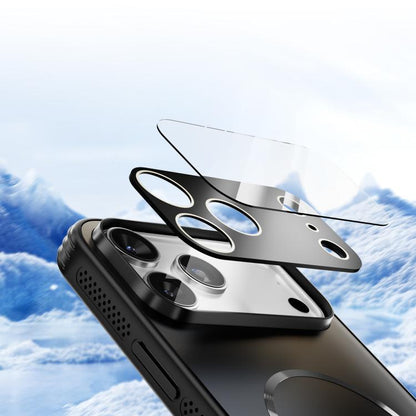 ABEEL Heat Dissipation Frosted MagSafe Phone Case with Lens Film, For iPhone Air, For iPhone 16 Pro Max, For iPhone 16 Pro, For iPhone 16 Plus
