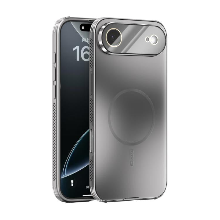 ABEEL Heat Dissipation Frosted MagSafe Phone Case with Lens Film, For iPhone Air, For iPhone 16 Pro Max, For iPhone 16 Pro, For iPhone 16 Plus