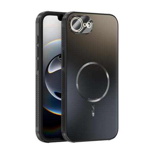 ABEEL Heat Dissipation Frosted MagSafe Phone Case with Lens Film, For iPhone 17e / 16e, For iPhone 17 Pro Max, For iPhone 17 Pro, For iPhone 17