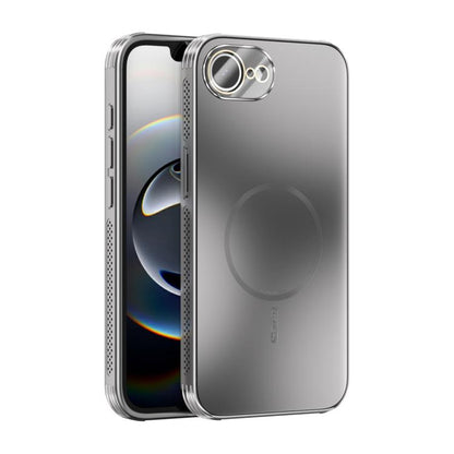 ABEEL Heat Dissipation Frosted MagSafe Phone Case with Lens Film, For iPhone 17e / 16e, For iPhone 17 Pro Max, For iPhone 17 Pro, For iPhone 17