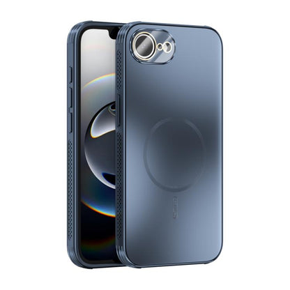 ABEEL Heat Dissipation Frosted MagSafe Phone Case with Lens Film, For iPhone 17e / 16e, For iPhone 17 Pro Max, For iPhone 17 Pro, For iPhone 17