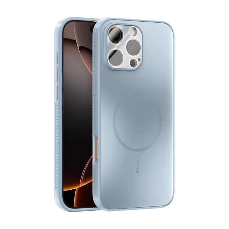 ABEEL Heat Dissipation Frosted MagSafe Phone Case with Lens Film, For iPhone Air, For iPhone 16 Pro Max, For iPhone 16 Pro, For iPhone 16 Plus