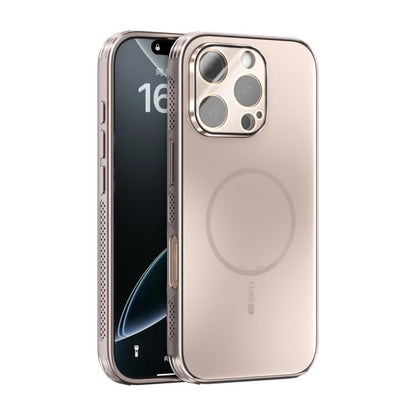 ABEEL Heat Dissipation Frosted MagSafe Phone Case with Lens Film, For iPhone Air, For iPhone 16 Pro Max, For iPhone 16 Pro, For iPhone 16 Plus